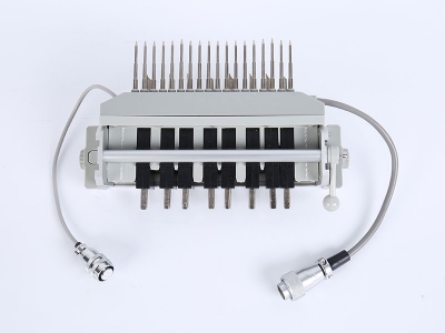 HH2020B 三相偏心輪下出線(xiàn)表座帶輔助端子-直接式 （8滑塊 150、155、165、180、 200x40MM 孔距,M6 螺桿）